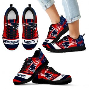 Three Impressing Point Of Logo New England Patriots Sneakers