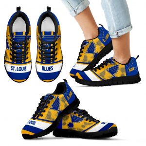 Three Impressing Point Of Logo St. Louis Blues Sneakers
