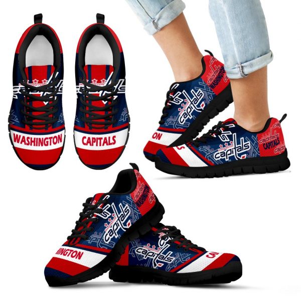 Three Impressing Point Of Logo Washington Capitals Sneakers