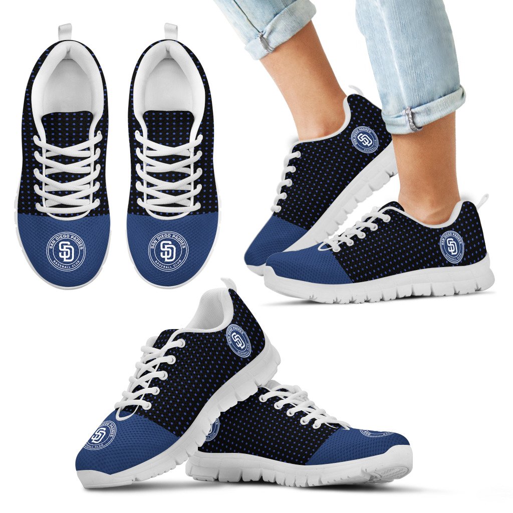 Tiny-Cool-Dots-Background-Mix-Lovely-Logo-San-Diego-Padres-Sneakers-1