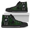Triple Stripe Bar Dynamic Dallas Stars High Top Shoes V1