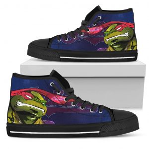 Turtle Cleveland Indians Ninja High Top Shoes