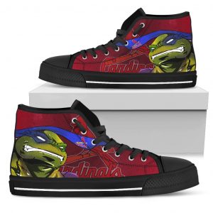 Turtle St. Louis Cardinals Ninja High Top Shoes
