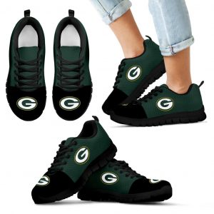 Two Colors Aparted Green Bay Packers Sneakers