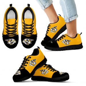 Two Colors Aparted Nashville Predators Sneakers