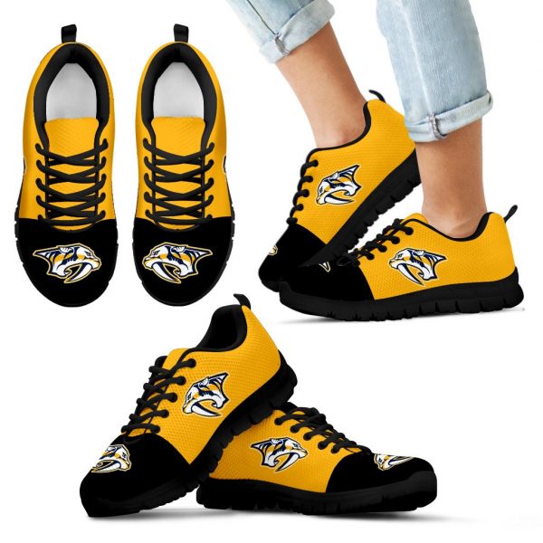 Two Colors Aparted Nashville Predators Sneakers