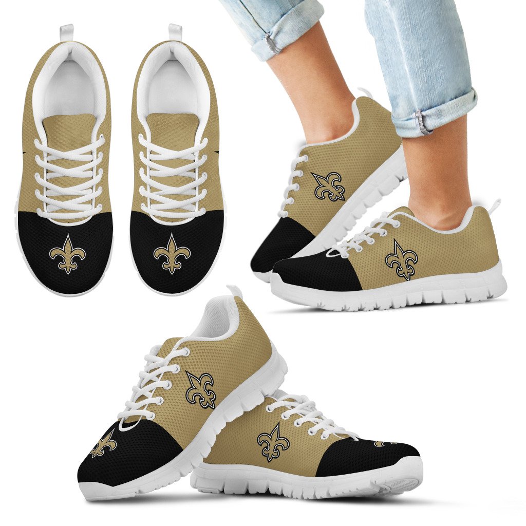 Two-Colors-Aparted-New-Orleans-Saints-Sneakers-1