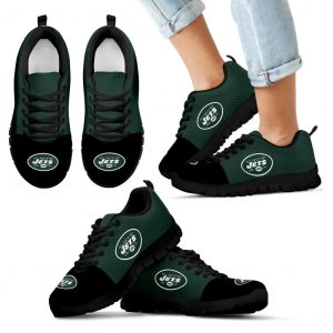 Two Colors Aparted New York Jets Sneakers