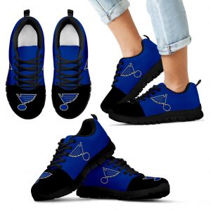 Two Colors Aparted St. Louis Blues Sneakers
