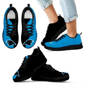 Two Colors Trending Lovely Carolina Panthers Sneakers