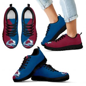 Two Colors Trending Lovely Colorado Avalanche Sneakers