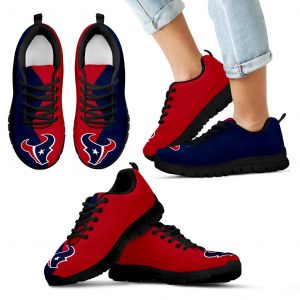 Two Colors Trending Lovely Houston Texans Sneakers