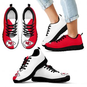Two Colors Trending Lovely Kansas City Chiefs Sneakers