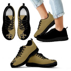 Two Colors Trending Lovely New Orleans Saints Sneakers