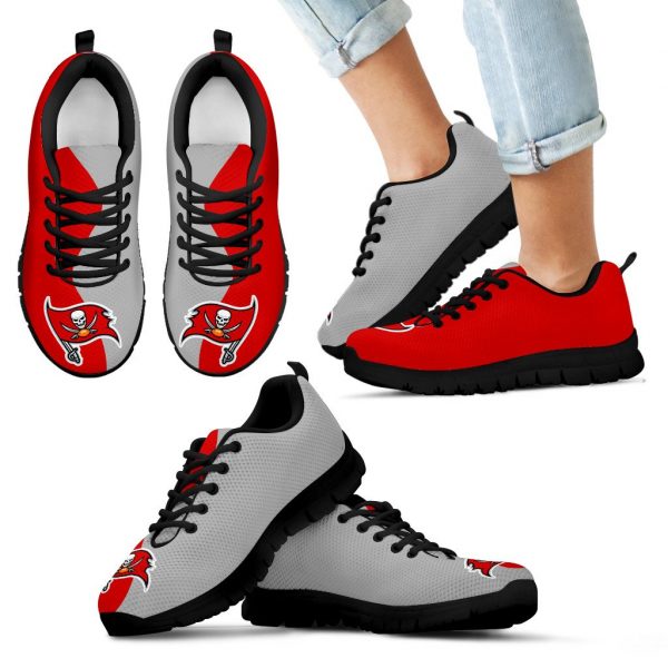 Two Colors Trending Lovely Tampa Bay Buccaneers Sneakers