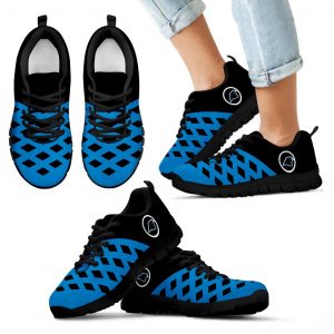 Two Colours Cross Line Carolina Panthers Sneakers