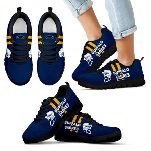 Vertical Two Line Mixed Helmet Buffalo Sabres Sneakers