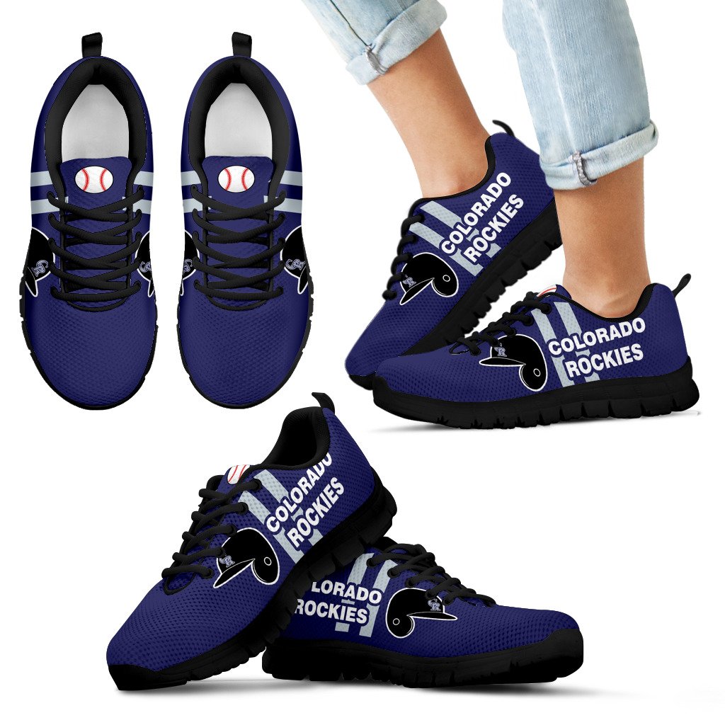 Vertical Two Line Mixed Helmet Colorado Rockies Sneakers Vertical Two Line Mixed Helmet Colorado Rockies Sneakers