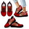 Vertical Two Line Mixed Helmet San Francisco 49ers Sneakers
