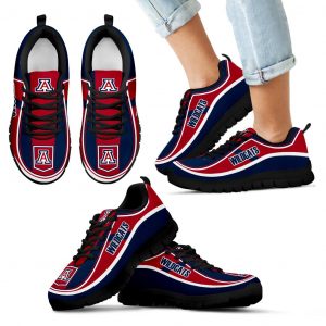 Vintage Color Flag Arizona Wildcats Sneakers