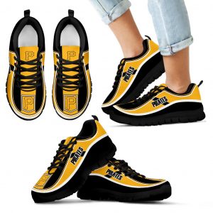 Vintage Color Flag Pittsburgh Pirates Sneakers