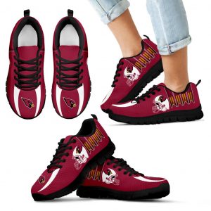 Vintage Four Flags With Streaks Arizona Cardinals Sneakers