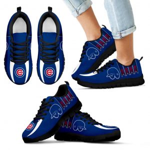Vintage Four Flags With Streaks Chicago Cubs Sneakers