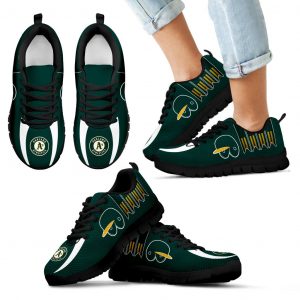 Vintage Four Flags With Streaks Oakland Athletics Sneakers