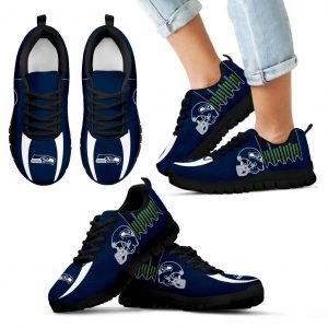 Vintage Four Flags With Streaks Seattle Seahawks Sneakers