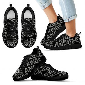 Vintage Logo Beautiful Los Angeles Kings Sneakers V2