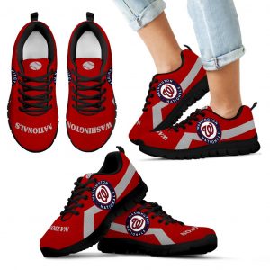 Washington Nationals Line Logo Sneakers