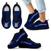 Wave Red Floating Pattern Navy Midshipmen Sneakers