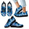 Zig Zag Circle Dizzy Excellent Nice Logo New York Rangers Sneakers