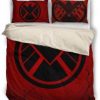 Agents Of S H I E L D Duvet Cover and Pillowcase Set Bedding Set
