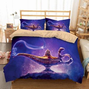 Aladdin Duvet Cover and Pillowcase Set Bedding Set 624