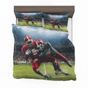 American Football Nfl Duvet Cover and Pillowcase Set Bedding Set