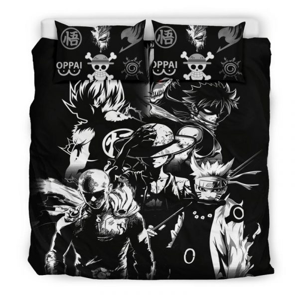 Anime Heroes 2019 Duvet Cover and Pillowcase Set Bedding Set