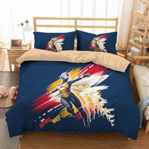 Ant Man And The Wasp 3 Duvet Cover and Pillowcase Set Bedding Set