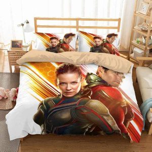 Ant Man And The Wasp 7 Duvet Cover and Pillowcase Set Bedding Set