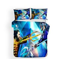 Aquaman Duvet Cover and Pillowcase Set Bedding Set 562