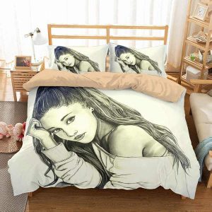 Ariana Grande Duvet Cover and Pillowcase Set Bedding Set 739