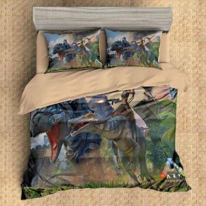Ark Survival Evolved Duvet Cover and Pillowcase Set Bedding Set