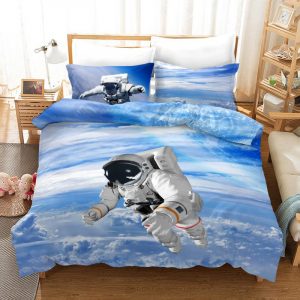 Astronaut 05 Duvet Cover and Pillowcase Set Bedding Set