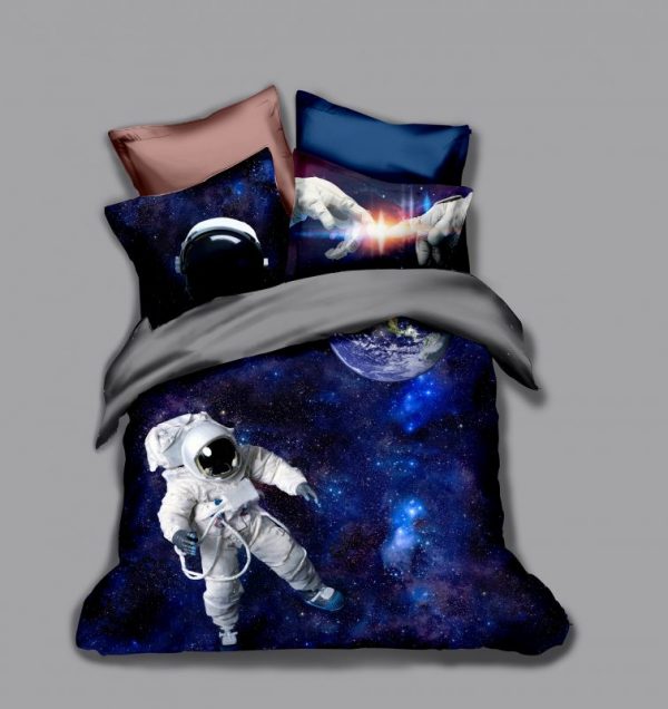 Astronaut 1 Duvet Cover and Pillowcase Set Bedding Set