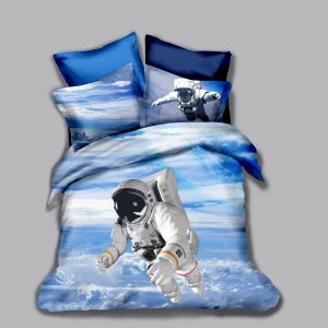 Astronaut 4 Duvet Cover and Pillowcase Set Bedding Set