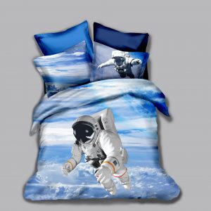 Astronaut 4 Duvet Cover and Pillowcase Set Bedding Set