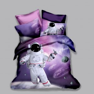 Astronaut 5 Duvet Cover and Pillowcase Set Bedding Set