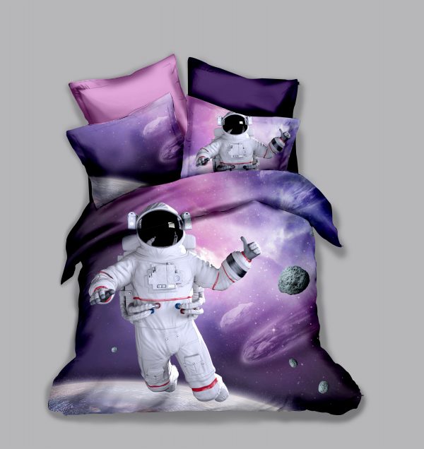Astronaut 5 Duvet Cover and Pillowcase Set Bedding Set