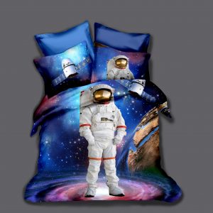 Astronaut 6 Duvet Cover and Pillowcase Set Bedding Set