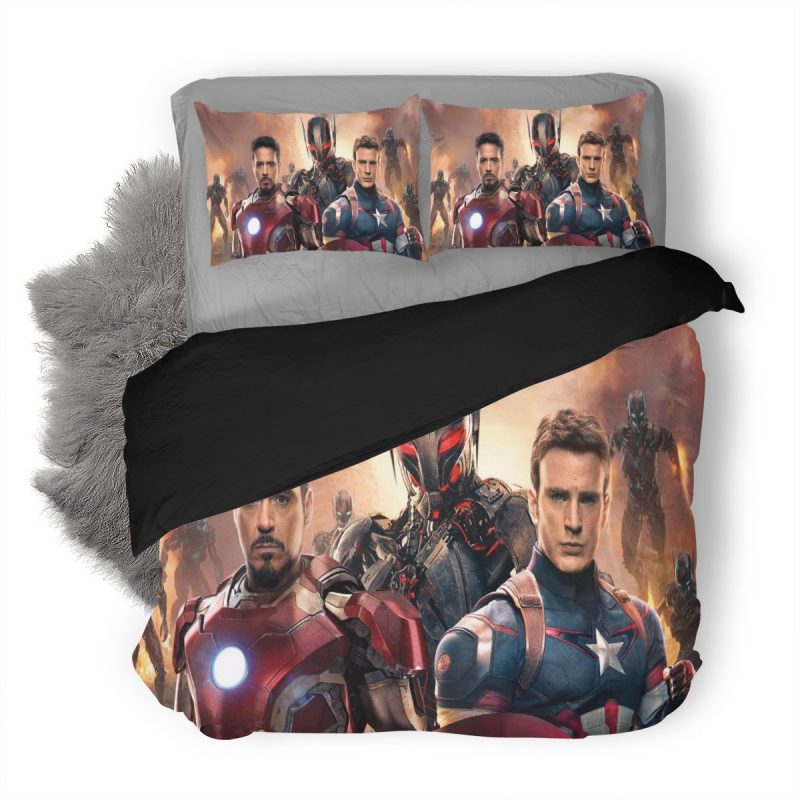Avengers Age Of Ultron Duvet Cover and Pillowcase Set Bedding Set 6 Avengers Age Of Ultron Duvet Cover and Pillowcase Set Bedding Set 6